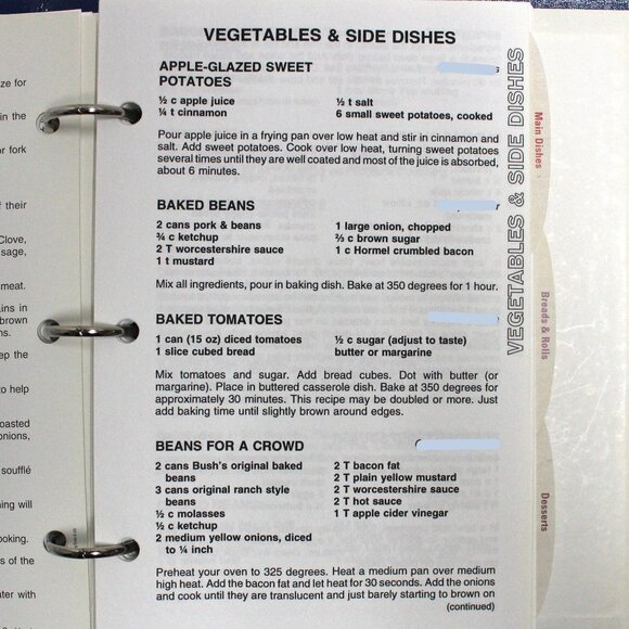 Snow Creek Rescue Squad 40th Anniversary Recipe Collection Cook Book - Picture 7 of 13